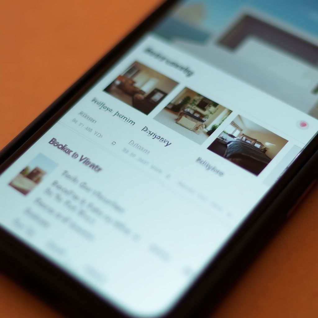 RetroStay mobile app demonstration