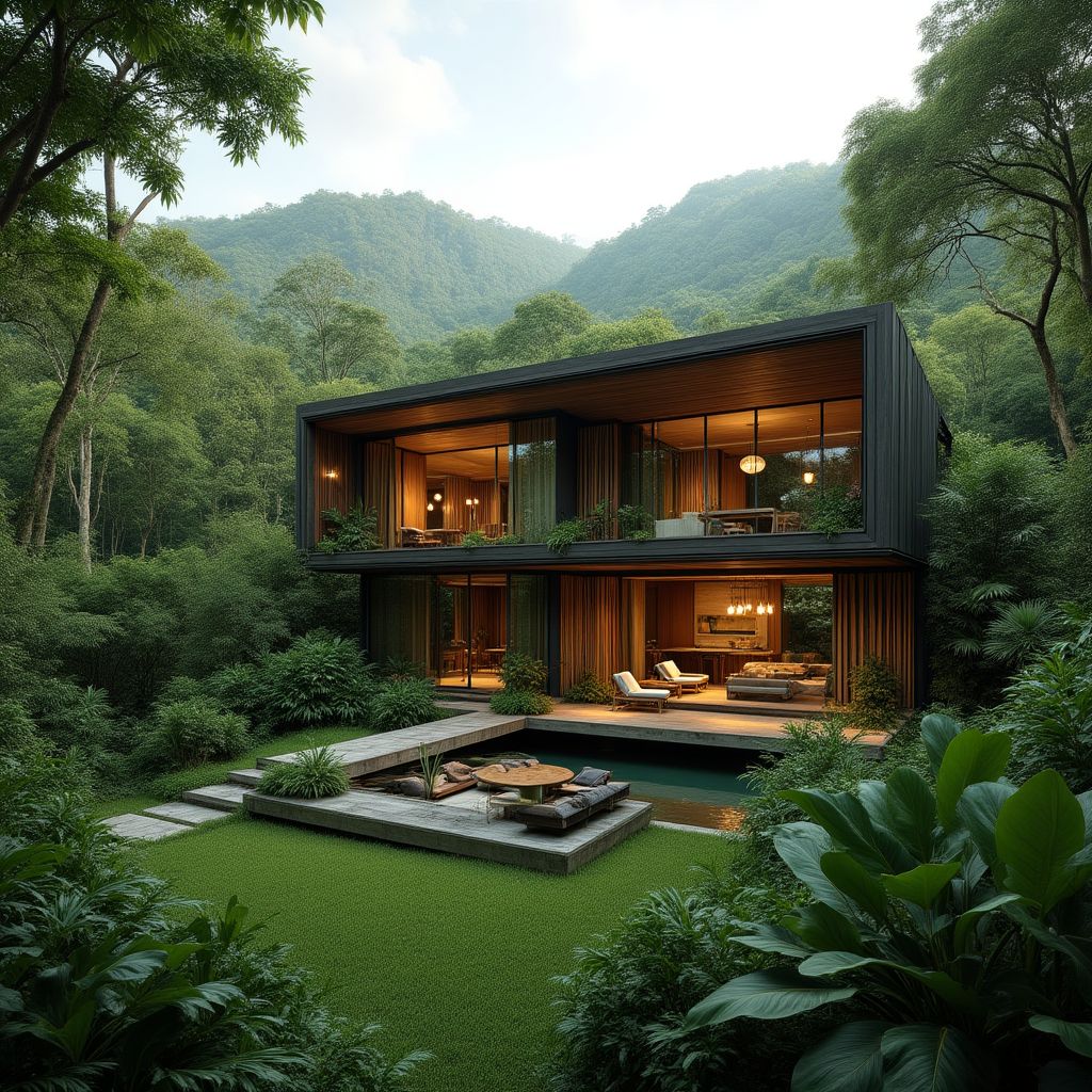 Sustainable eco-resort in natural setting