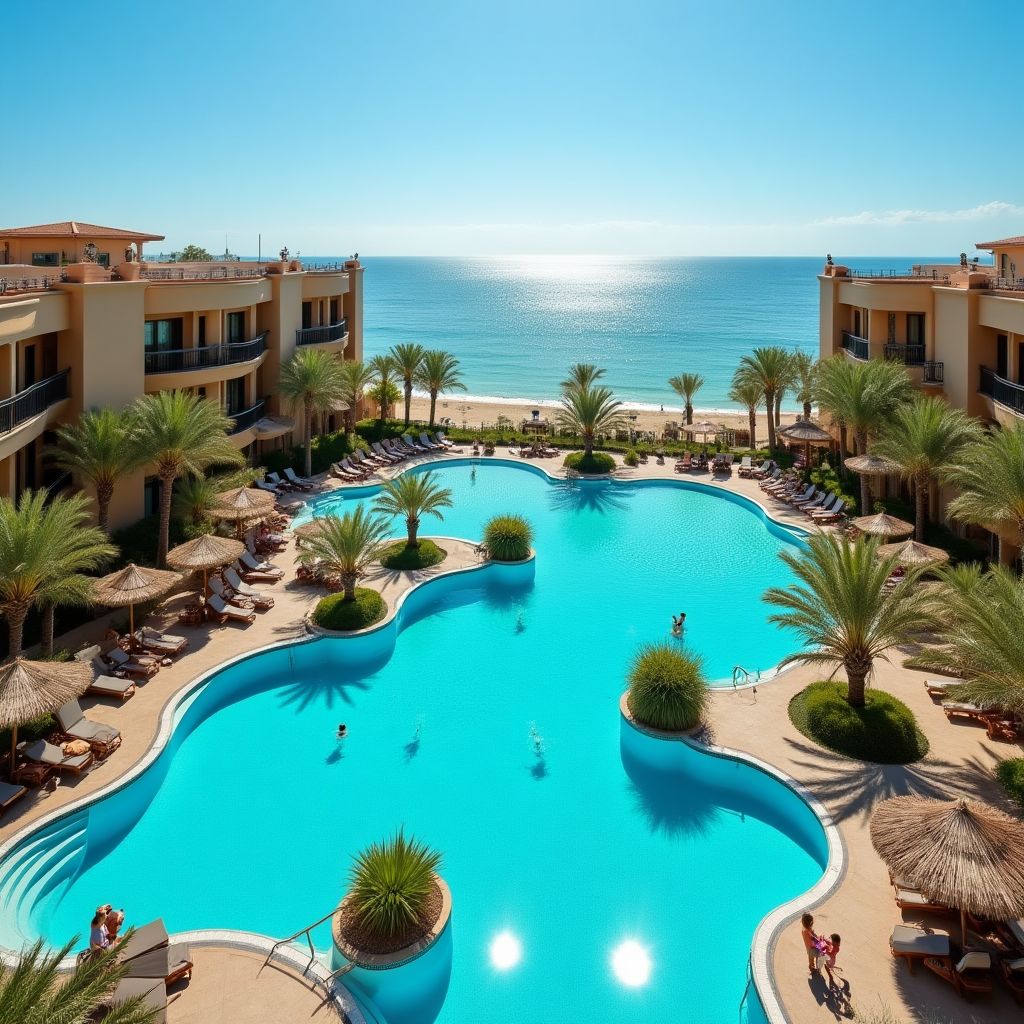 Luxury family-friendly resort with activities